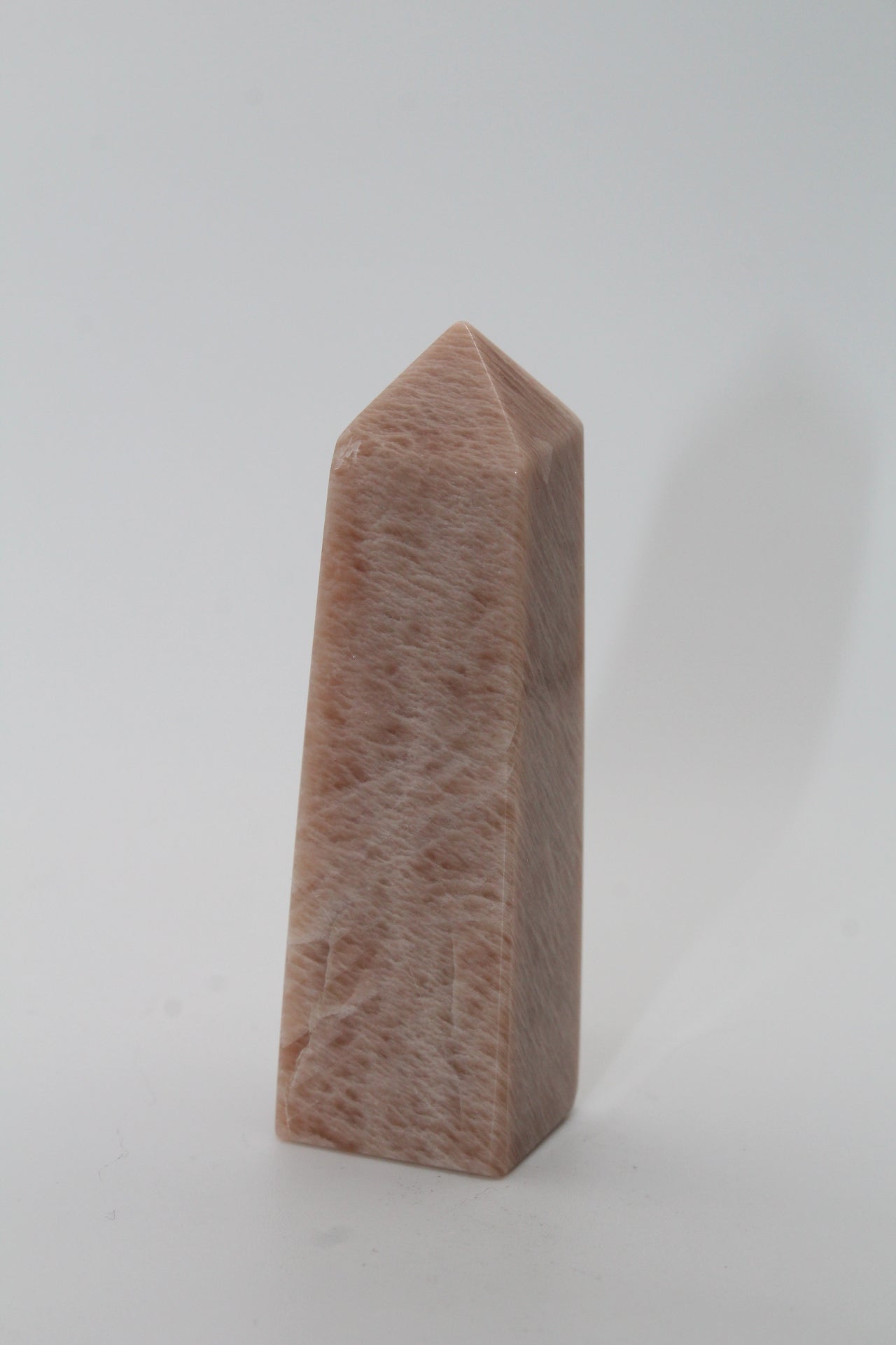 Peach Moonstone Tower -4 sided