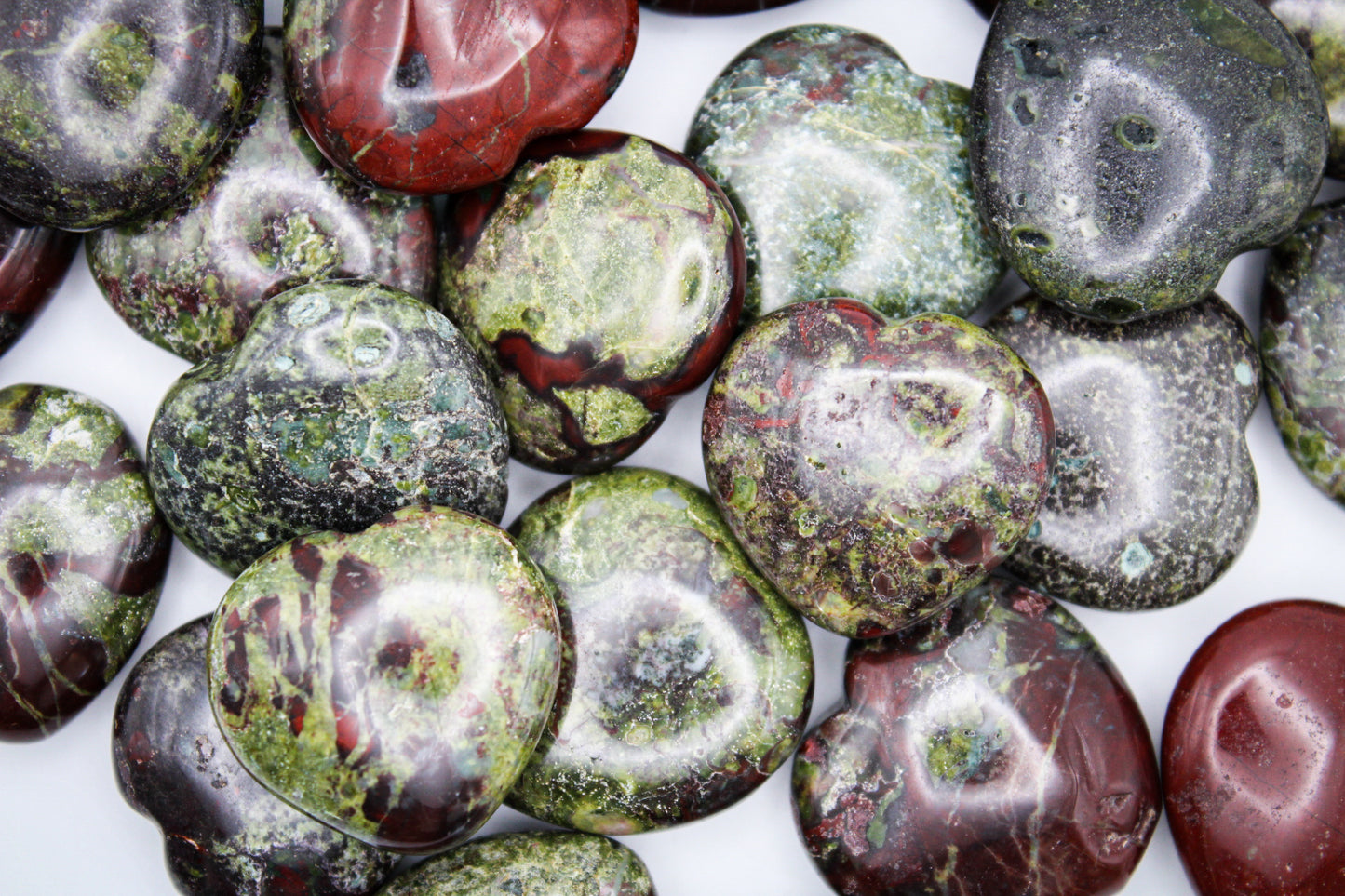 Dragon Bloodstone Hearts