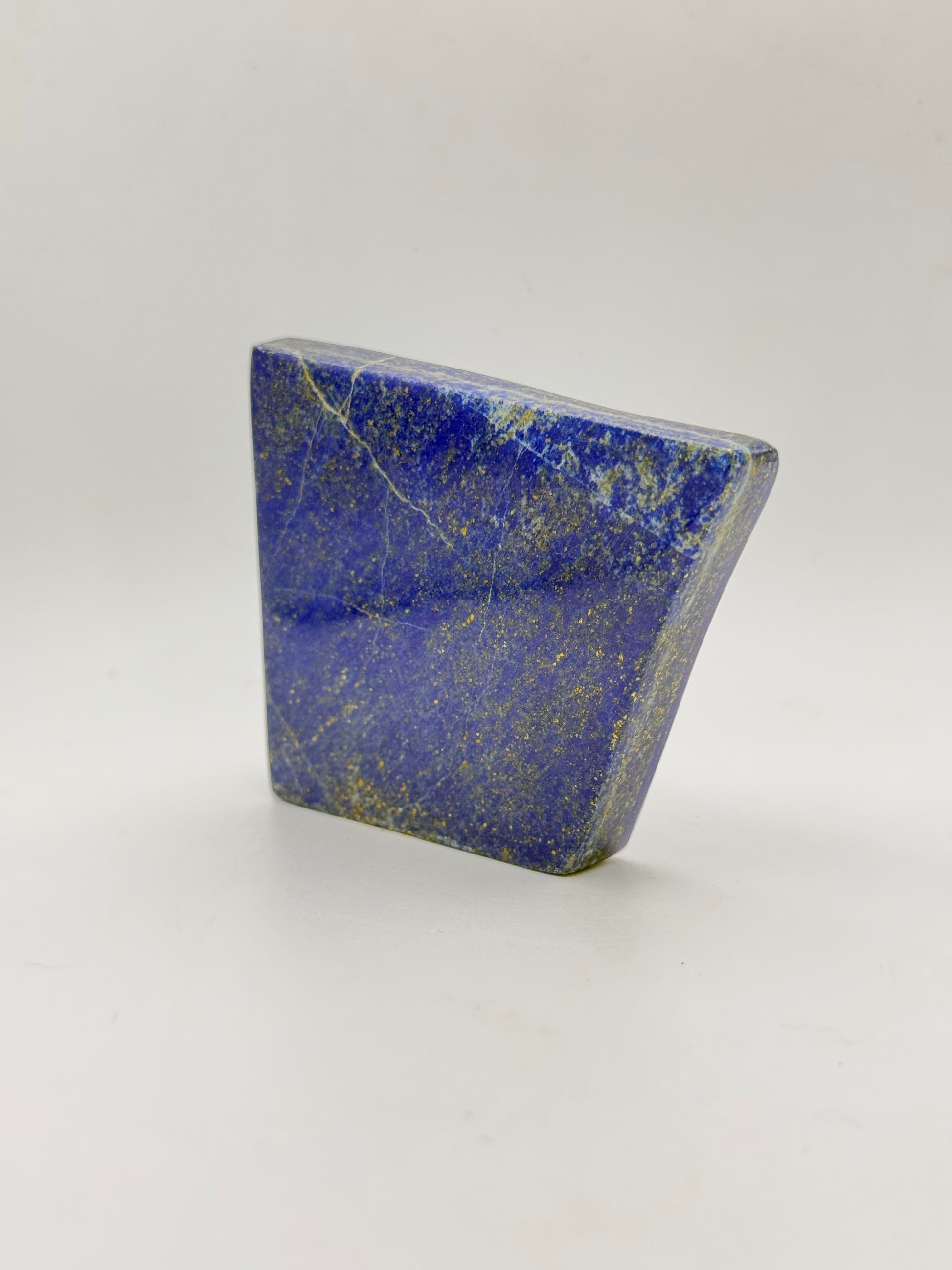 Polished Lapis Lazuli free form.