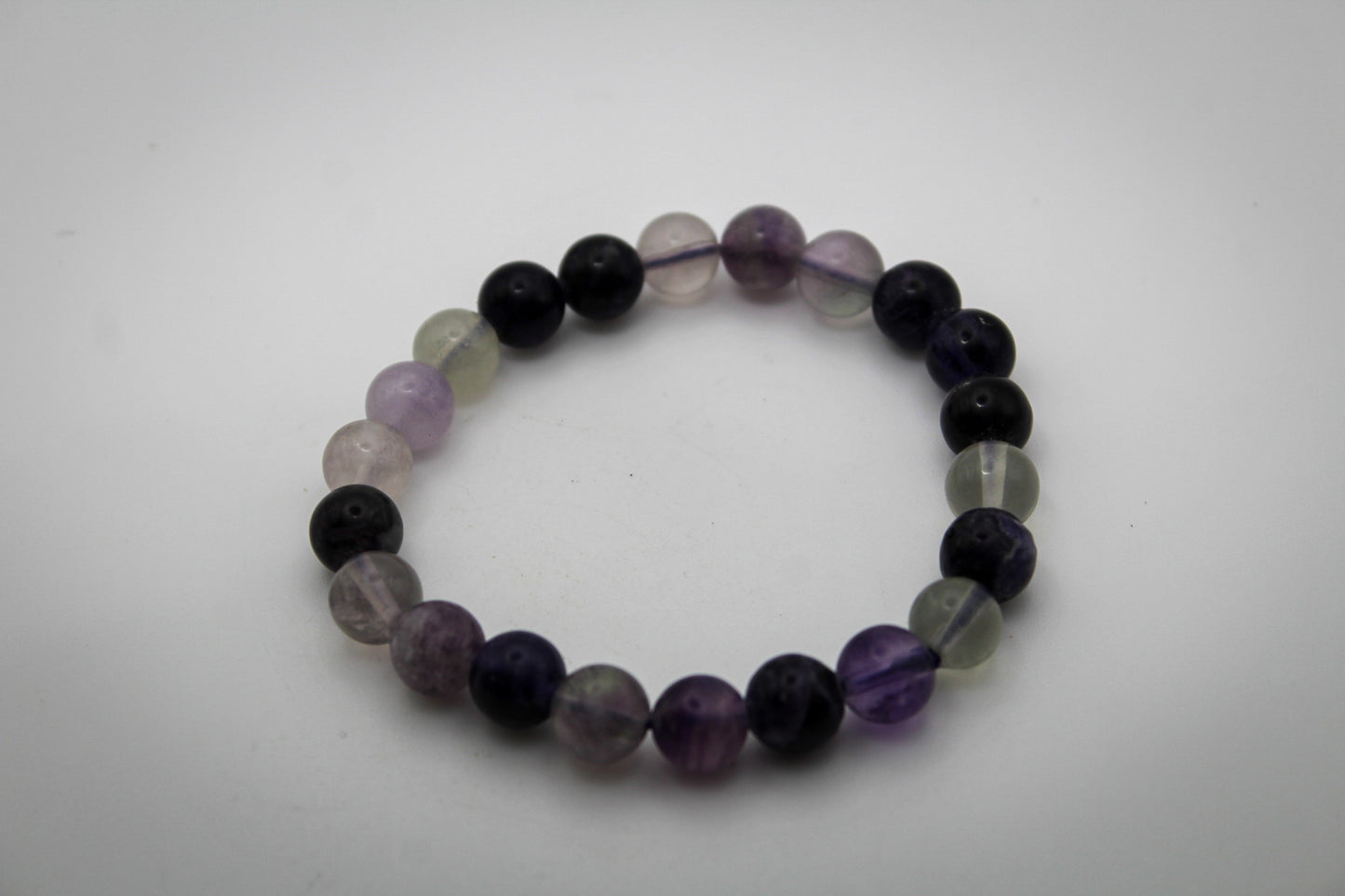 Purple Fluorite Bracelet