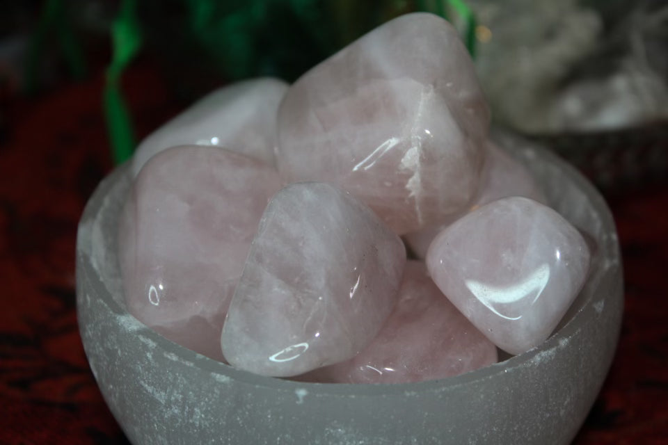 Rose Quartz Tumbles